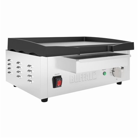 Plancha &eacute;lectrique en fonte Buffalo 2,8kW - Gastronoble - CU966
