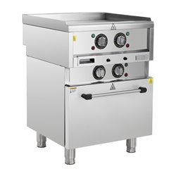 Plaque de cuisson &eacute;lectrique sur four &agrave; convection Buffalo S&eacute;rie 600 - Gastronoble - SA809