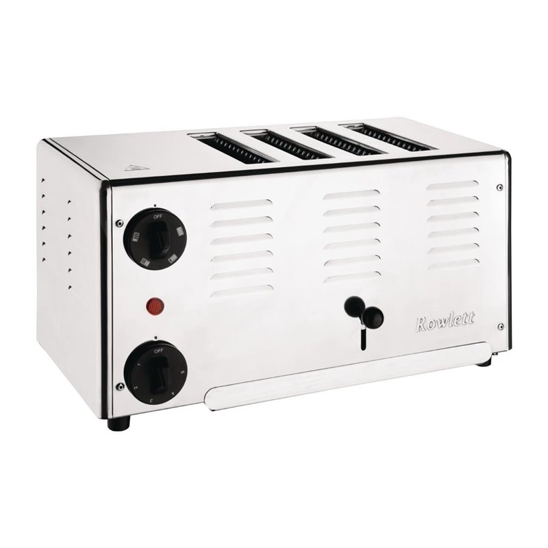 Grille-pain 4 fentes Rowlett Premier avec r&eacute;sistances DuraHeat suppl&eacute;mentaires - Gastronoble - HW900