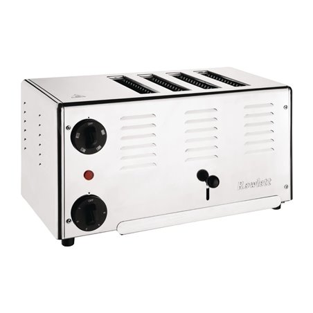 Grille-pain 4 fentes Rowlett Premier avec r&eacute;sistances DuraHeat suppl&eacute;mentaires - Gastronoble - HW900