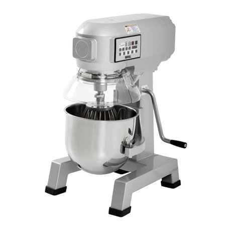 Batteur plan&eacute;taire num&eacute;rique Buffalo 10 litres - Gastronoble - FU137
