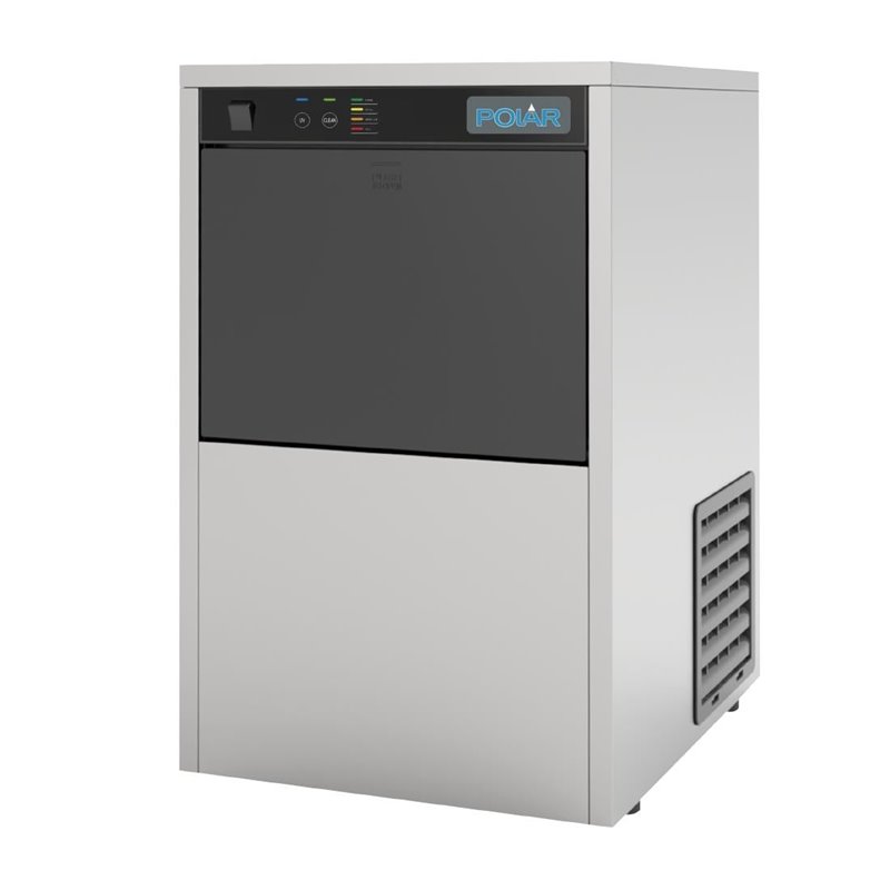 Machine &agrave; gla&ccedil;ons de comptoir Polar s&eacute;rie U avec UVC 20 kg - Gastronoble - UA037