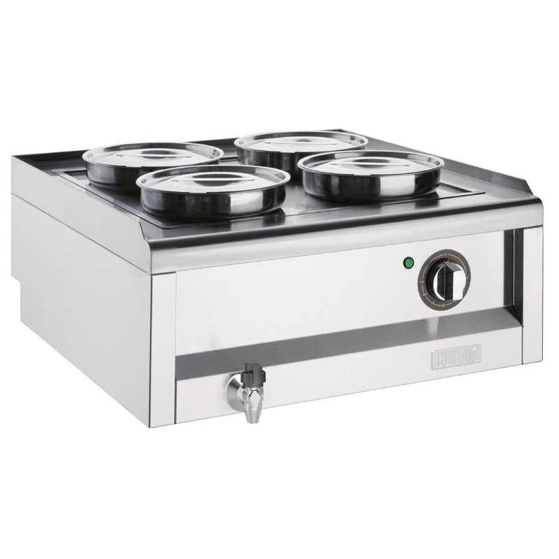 Bain-marie 4 pots S&eacute;rie 600 Buffalo - Gastronoble - FU291