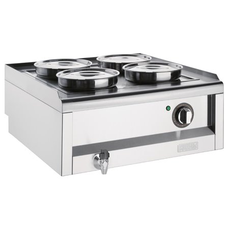 Bain-marie 4 pots S&eacute;rie 600 Buffalo - Gastronoble - FU291