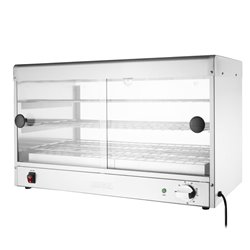 Vitrine chauffante &eacute;conomique Buffalo - Capacit&eacute; 60 tourtes - Gastronoble - CJ559