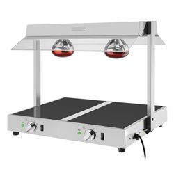 Portique chauffe-plat Buffalo 2x GN 1/1 - Gastronoble - HT760