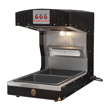 Station de maintien au chaud avec bac GN 1/1 Hotstation 1 XL Grillomax 3D 1600W - Gastronoble - HU431