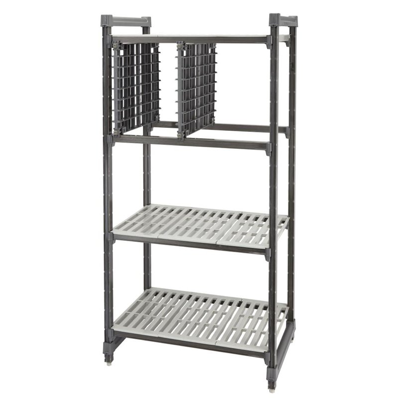 Kit casier de d&eacute;marrage pour rayonnages Cambro Basics Plus profondeur 530 mm - Gastronoble - FU685