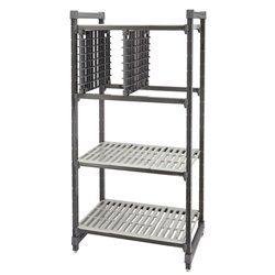 Kit casier de d&eacute;marrage pour rayonnages Cambro Basics Plus profondeur 610 mm - Gastronoble - FU687