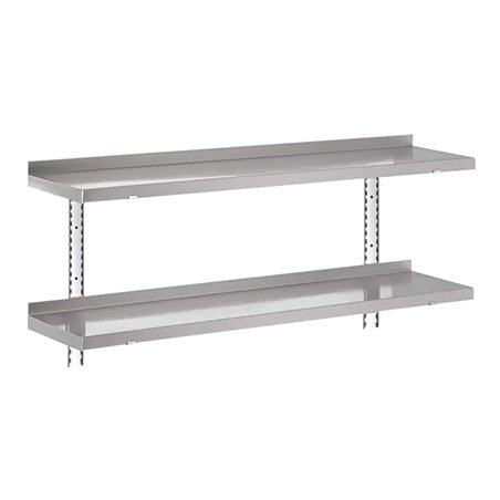 &Eacute;tag&egrave;re compl&egrave;te 2 niveaux Gastro-M 1000x400x35mm - Gastronoble - HZ751