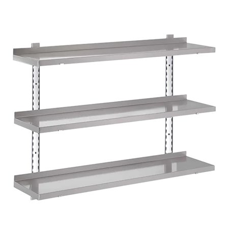&Eacute;tag&egrave;re compl&egrave;te 3 niveaux Gastro-M 1200x400x35mm - Gastronoble - HZ755