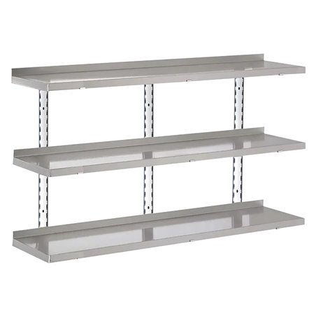 &Eacute;tag&egrave;re compl&egrave;te 3 niveaux Gastro-M 1400x400x35mm - Gastronoble - HZ758