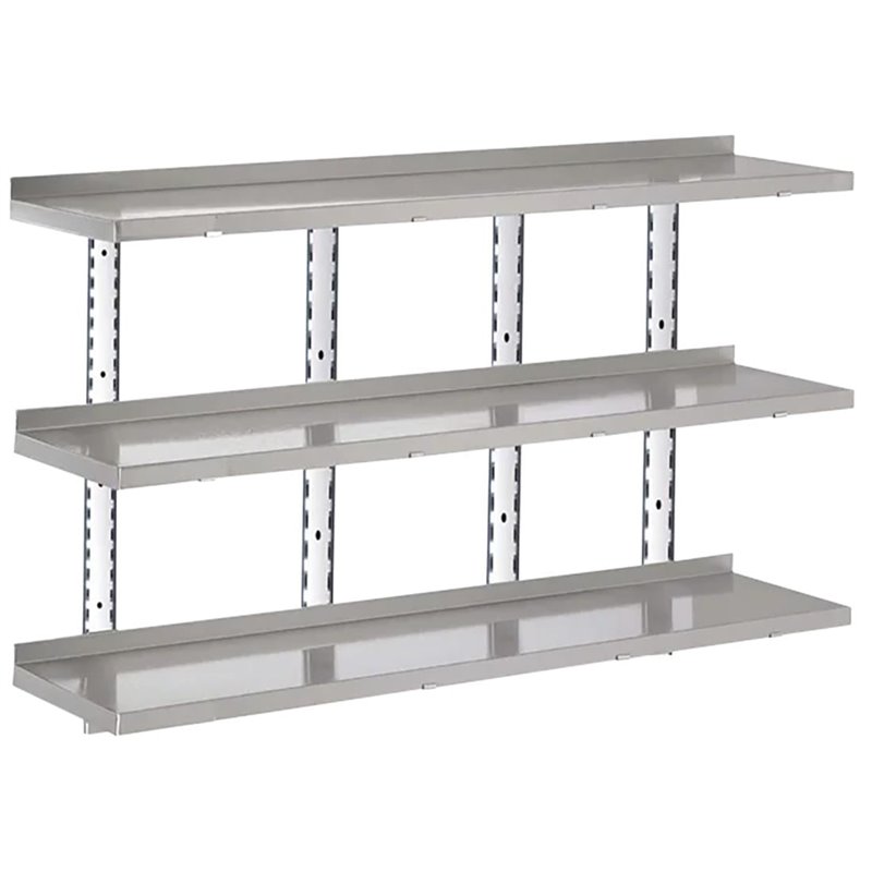 &Eacute;tag&egrave;re compl&egrave;te 3 niveaux Gastro-M 1800x400x35mm - Gastronoble - HZ764