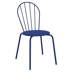 Chaises Bolero Adeline bleu marine (lot de 4) - Gastronoble - HZ362