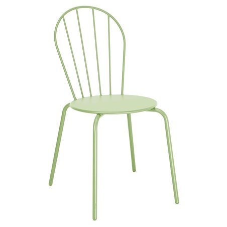 Chaises Bolero Adeline vert clair (lot de 4) - Gastronoble - HZ363