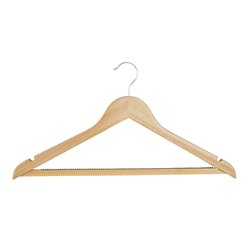 Cintres en bois naturel Bolero (lot de 10) - Gastronoble - FU399