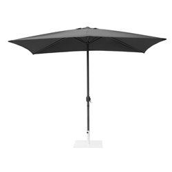 Parasol rectangulaire Bolero Seville 2x3m noir - Gastronoble - DZ871
