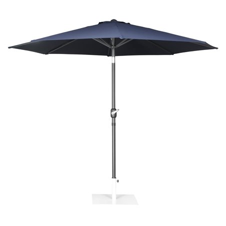 Parasol rond Bolero Seville 3m bleu marine - Gastronoble - FU504