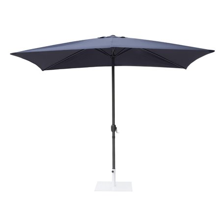 Parasol rectangulaire Bolero Seville 2x3m bleu marine - Gastronoble - FU506