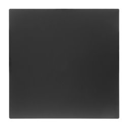 Plateau de table d'ext&eacute;rieur carr&eacute; noir mat Bolero 700 mm - Gastronoble - FU530