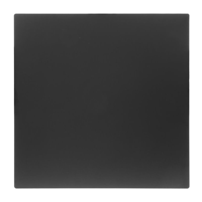 Plateau de table d'ext&eacute;rieur carr&eacute; noir mat Bolero 700 mm - Gastronoble - FU530
