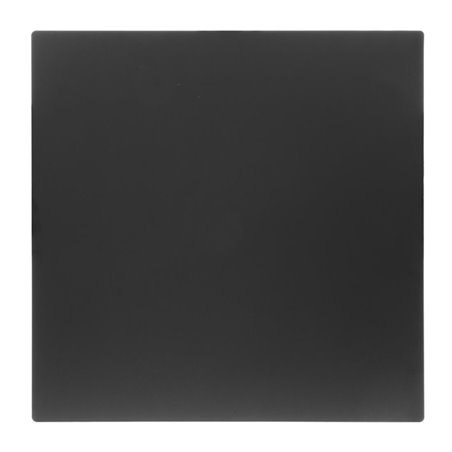 Plateau de table d'ext&eacute;rieur carr&eacute; noir mat Bolero 700 mm - Gastronoble - FU530