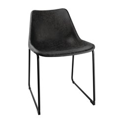 Chaises Bolero Rodeo noires (lot de 2) - Gastronoble - FB880