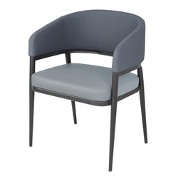 Fauteuils d'int&eacute;rieur Bolero Meridian bleus (lot de 2) - Gastronoble - FU521