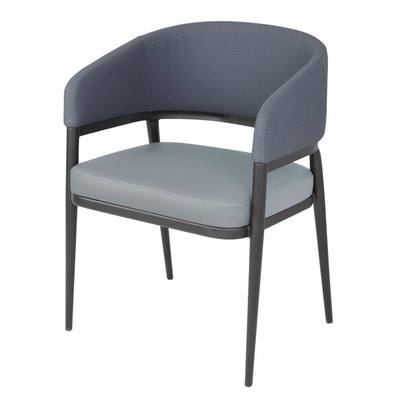 Fauteuils d'int&eacute;rieur Bolero Meridian bleus (lot de 2) - Gastronoble - FU521