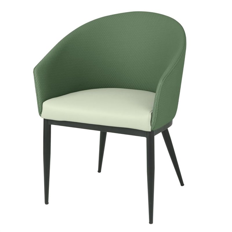 Fauteuils d'int&eacute;rieur Bolero Meridian verts (lot de 2) - Gastronoble - FU522