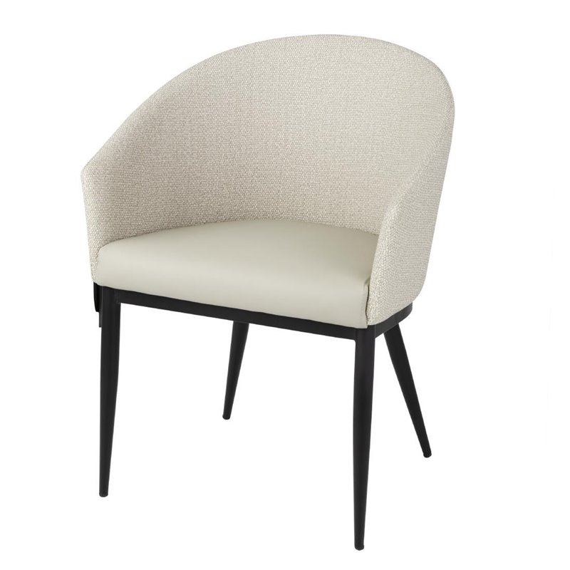 Fauteuils d'int&eacute;rieur Bolero Meridian &eacute;crus (lot de 2) - Gastronoble - FU523