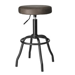 Tabouret de bar en PU Bolero Brooklyn mocha - Gastronoble - HW291