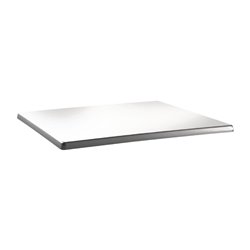 Plateau de table rectangulaire Topalit Classic Line 110x70cm blanc pur - Gastronoble - DR917