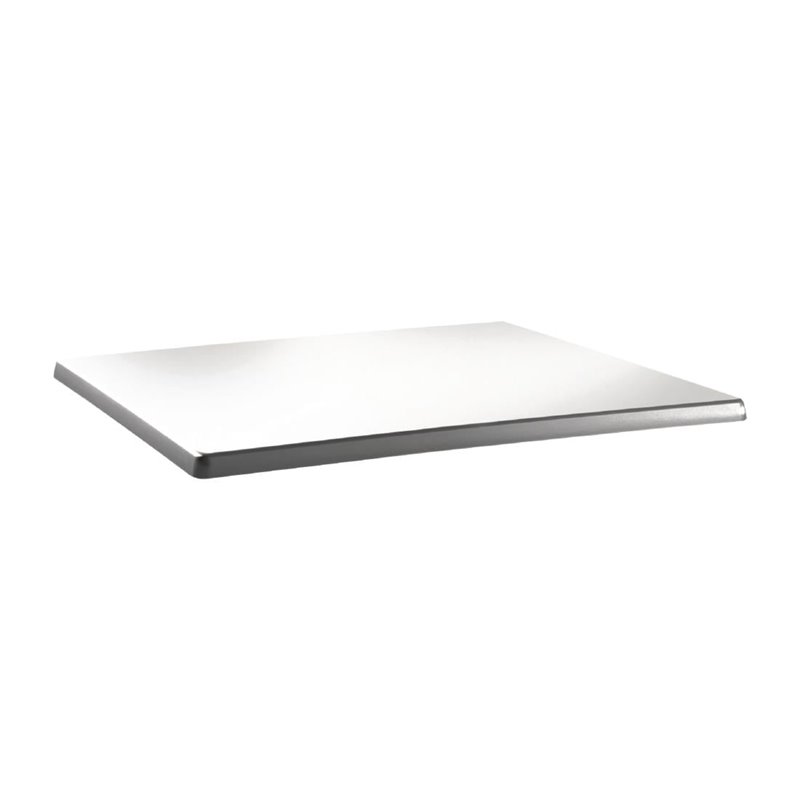 Plateau de table rectangulaire Topalit Classic Line 110x70cm blanc pur - Gastronoble - DR917