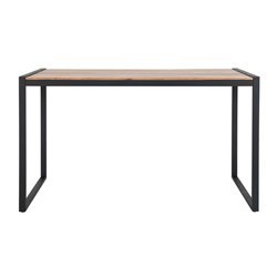 Table de bar industrielle en acier et acacia Bolero 1800x900mm - Gastronoble - DK905