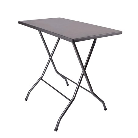 Table pliable rectangulaire Sevelit Pizarra 115x70x110 cm - Gastronoble - CJ951