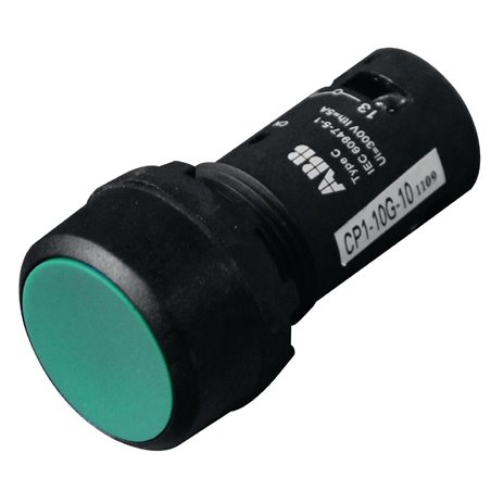 Bouton vert Buffalo - Gastronoble - AF479