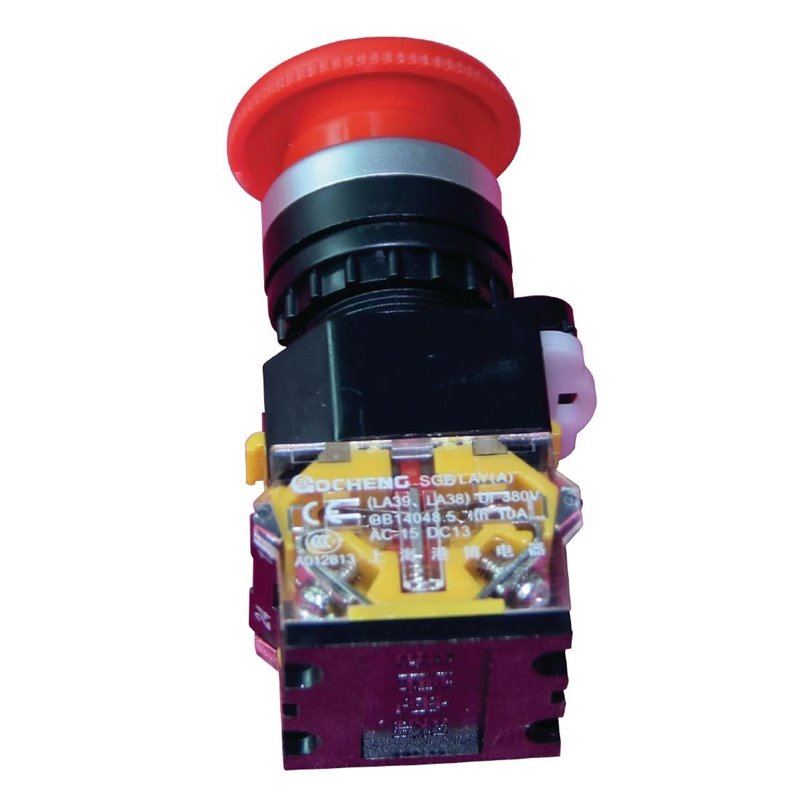 Bouton rouge Buffalo - Gastronoble - AF480