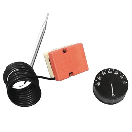 Ensemble r&eacute;glage de la temp&eacute;rature avec bouton rotatif Buffalo - Gastronoble - AF951