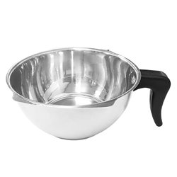Porte-filtre Buffalo en inox avec trou - Gastronoble - AK583