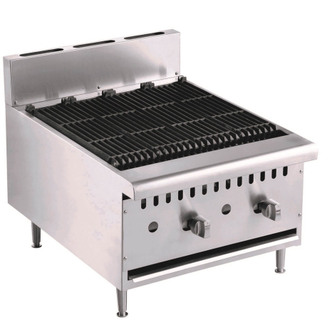 Gas lavasteen grill
