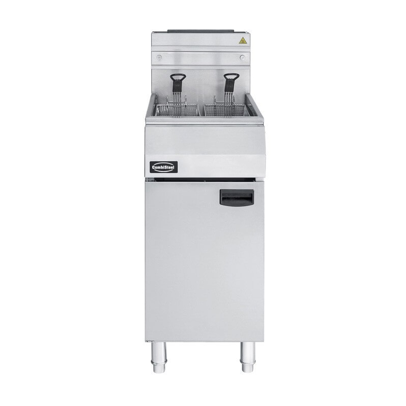 Friteuse op gas 21 liter