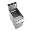 Friteuse op gas 21 liter