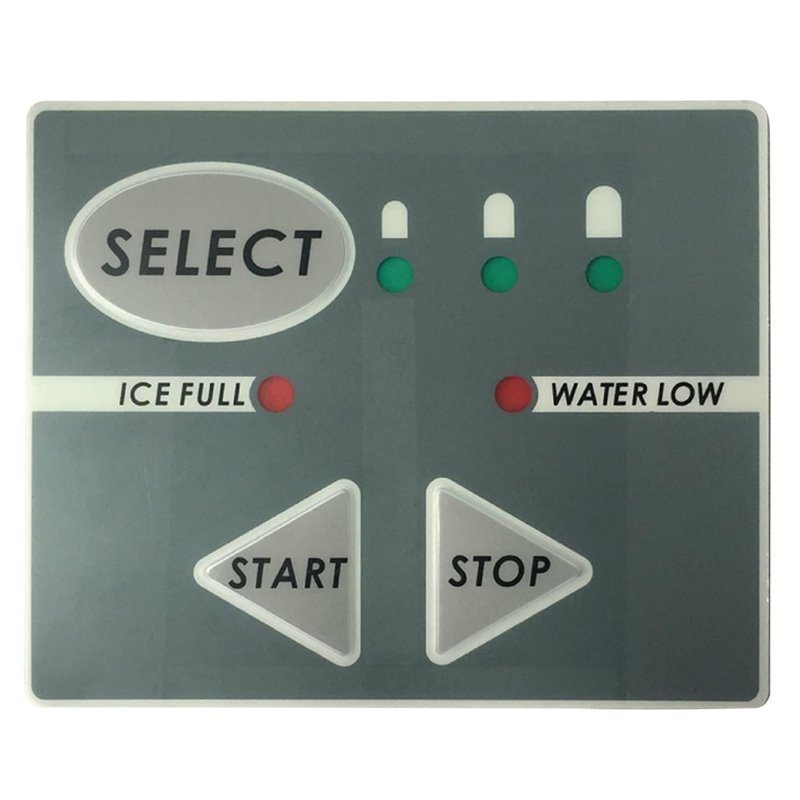 Panneau d'op&eacute;ration autocollant Polar - Gastronoble - AG096