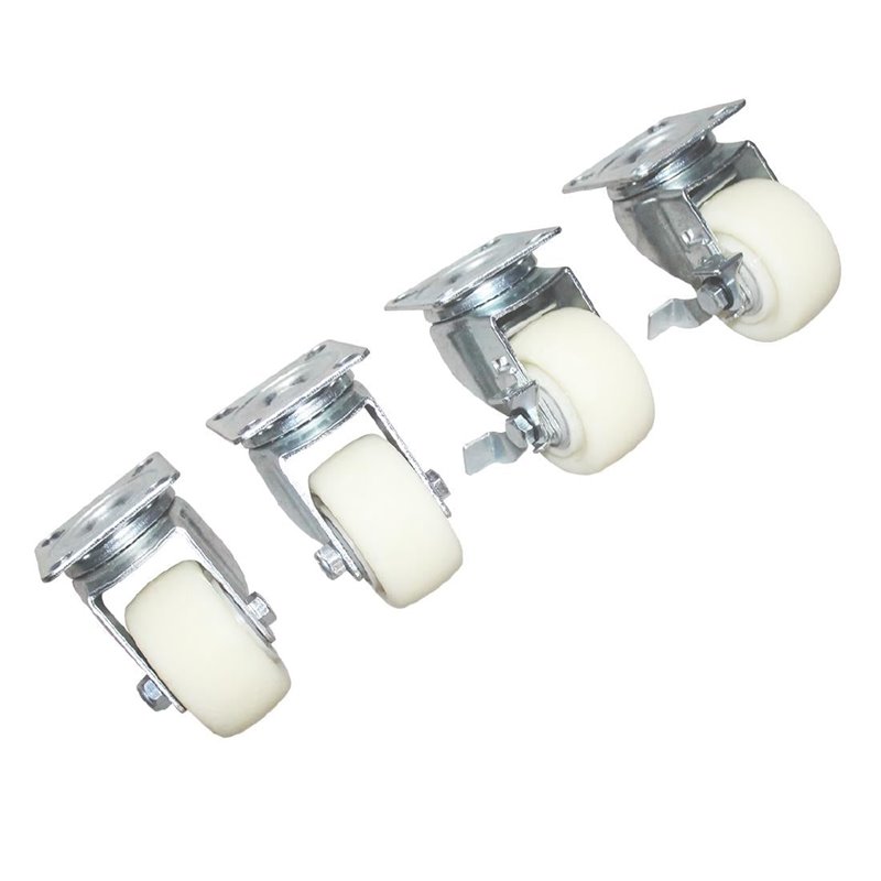 Roulettes standard et frein&eacute;es Polar (Lot de 4) - Gastronoble - AK068