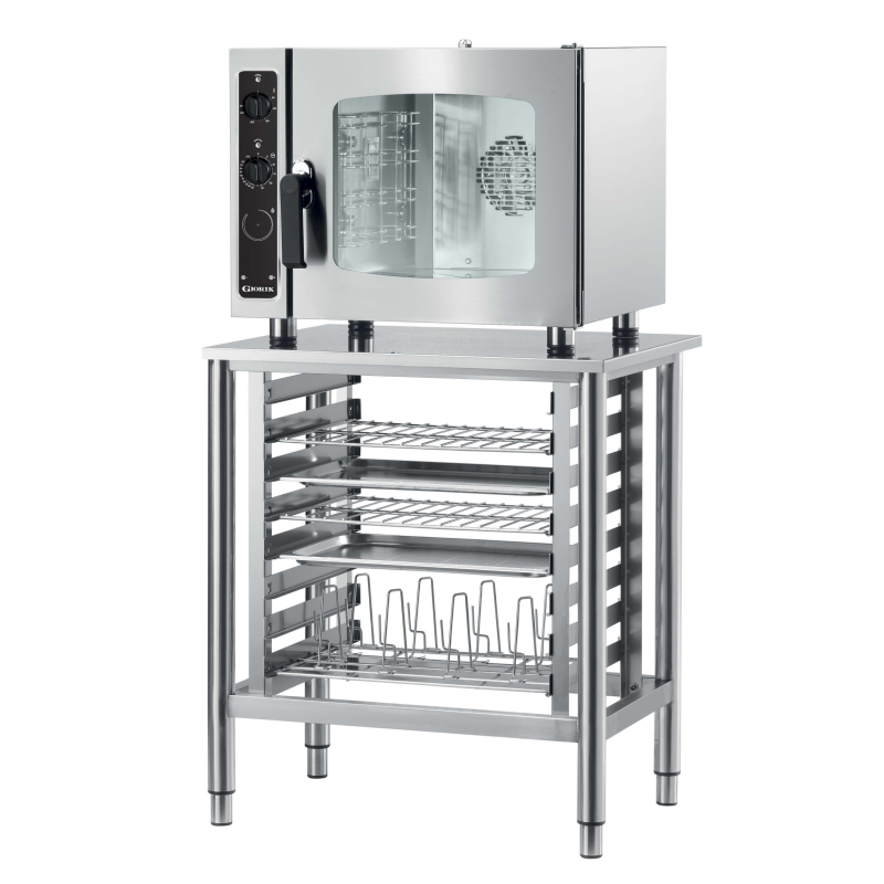 Four &agrave; convection avec humidificateur et double vitesse au gaz