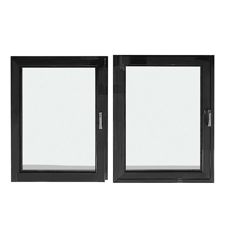 Portes compl&egrave;tes pour vitrine Polar s&eacute;rie G (lot de 2) - Gastronoble - AS388