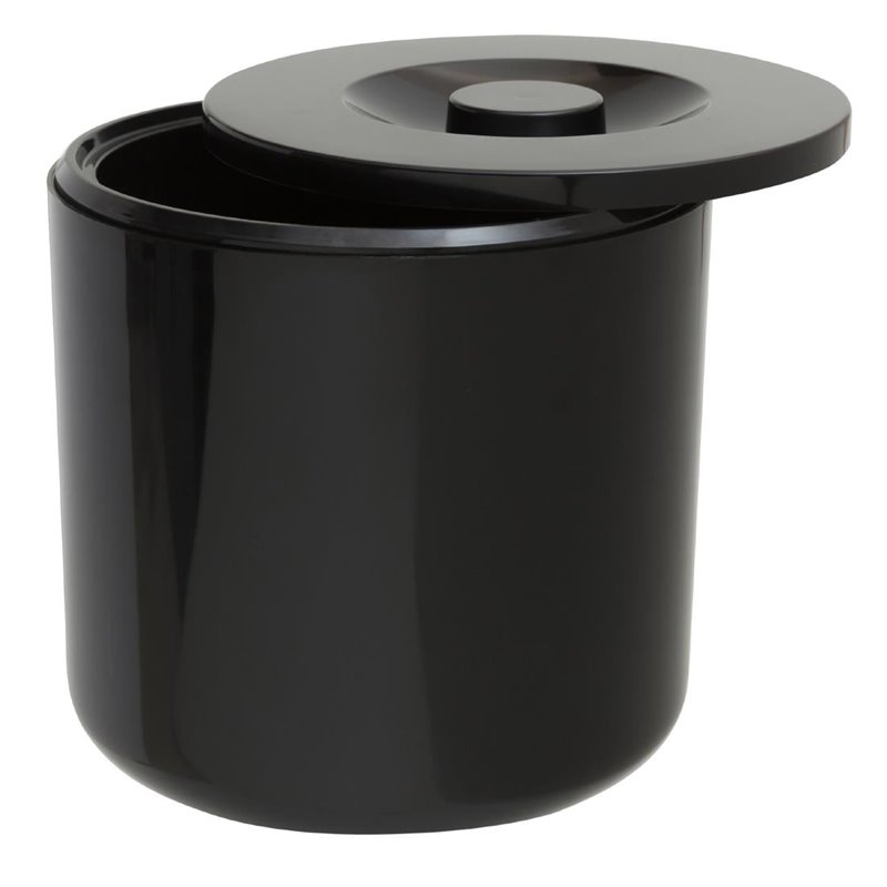 Seau &agrave; glace rond isotherme Beaumont noir - Gastronoble - CZ455