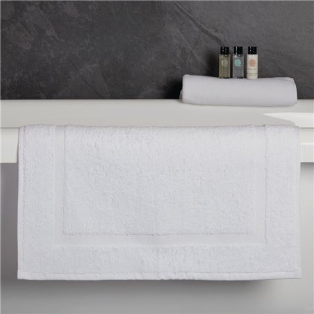 Tapis de bain Mitre Essentials Capri blanc - Gastronoble - GT750