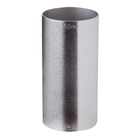 Mesure de cocktail estampill&eacute;e double en inox Beaumont marqu&eacute; CE 25/50&nbsp;ml - Gastronoble - CZ355